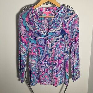 Lilly Pulitzer Elsa Silk Blouse
